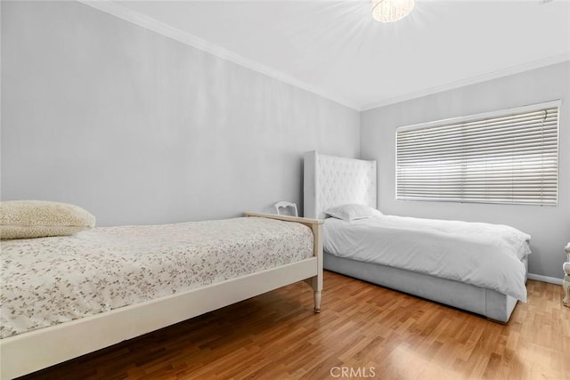 5741 Tobias Ave, Sherman Oaks, CA 91411 - bedroom with crown molding and wood finished floors