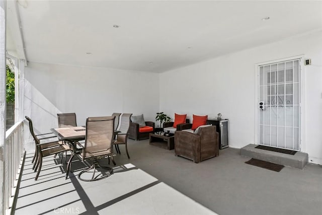 5741 Tobias Ave, Sherman Oaks, CA 91411 - view of patio / terrace featuring outdoor dining space and outdoor lounge area