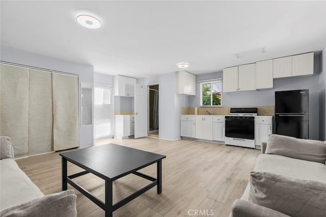 5741 Tobias Ave, Sherman Oaks, CA 91411 - living room with light wood-style flooring