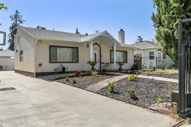 5741 Tobias Ave, Sherman Oaks, CA 91411 - view of front of property with stucco siding and a chimney