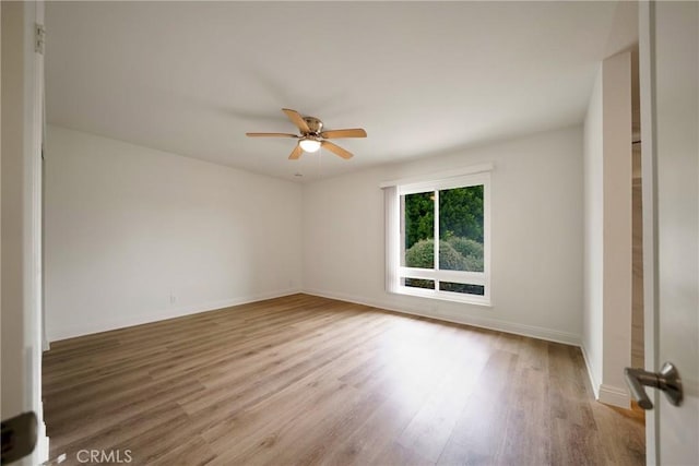 8190 Crowley Cir, Buena Park, CA 90621 - spare room with wood finished floors and a ceiling fan
