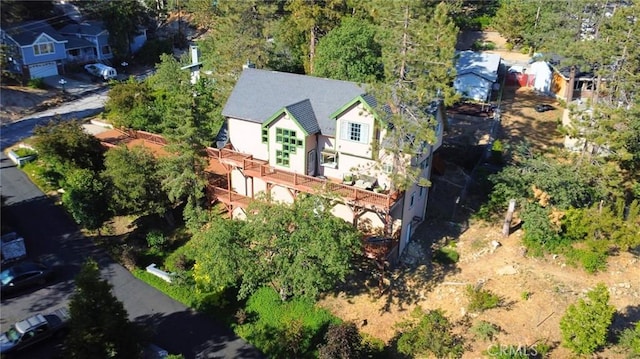 32455 Scandia Dr, Running Springs, CA 92382 - view from above of property