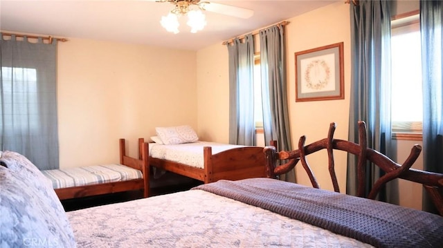 32455 Scandia Dr, Running Springs, CA 92382 - bedroom featuring multiple windows
