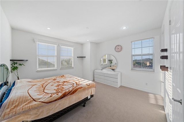 2514 Bulrush Cir, Corona, CA 92882 - bedroom with carpet flooring, baseboards, and recessed lighting
