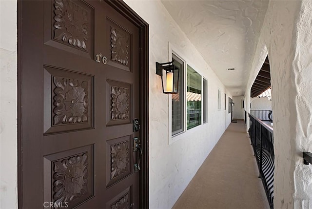 2175 S Coast Hwy Unit 16, Laguna Beach, CA 92651 - property entrance featuring stucco siding and a porch