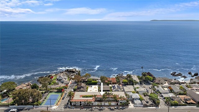 2175 S Coast Hwy Unit 16, Laguna Beach, CA 92651 - aerial perspective of suburban area with a nearby body of water