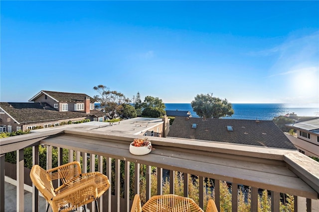 2175 S Coast Hwy Unit 16, Laguna Beach, CA 92651 - balcony featuring a water view
