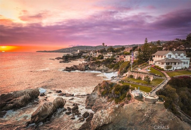 2175 S Coast Hwy Unit 16, Laguna Beach, CA 92651 - view of mountain backdrop featuring a large body of water
