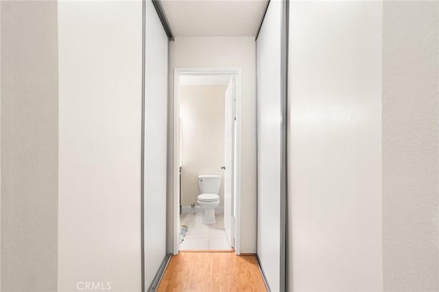 4727 W 147th St Unit 225, Lawndale, CA 90260 - corridor with light wood-type flooring