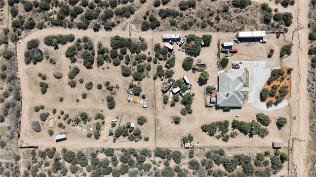 9098 Rattlesnake Rd, Phelan, CA 92371 - aerial view of sparsely populated area with a desert landscape