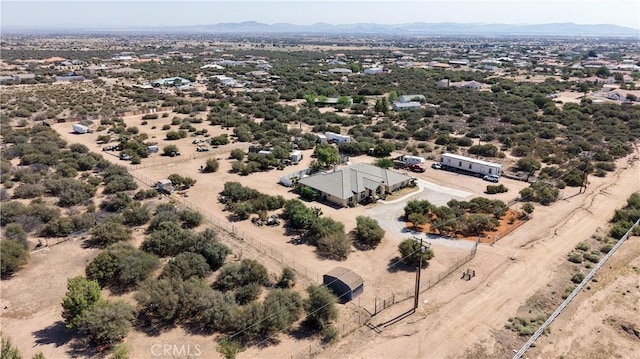 9098 Rattlesnake Rd, Phelan, CA 92371 - drone / aerial view of a mountainous background