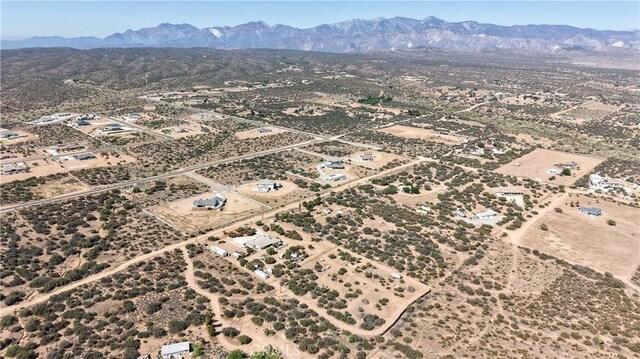 9098 Rattlesnake Rd, Phelan, CA 92371 - bird's eye view of a mountain backdrop and a desert landscape