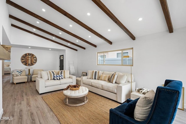 4834 Island View St, Oxnard, CA 93035 - living area featuring recessed lighting and light wood-style flooring