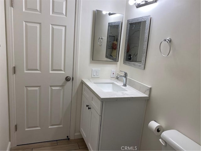 44516 La Paz Rd, Temecula, CA 92592 - bathroom with vanity and toilet