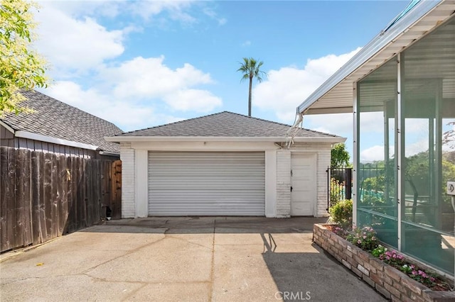 1539 Hammon Ave, Oroville, CA 95966 - view of detached garage