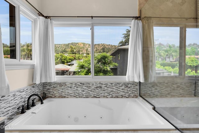 171 N Sunset Pl, Monrovia, CA 91016 - full bathroom featuring a jetted tub