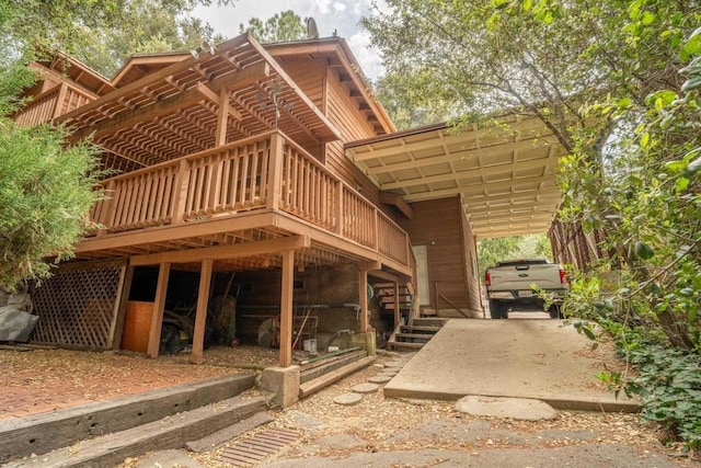 8516 Valley View Trl, Pine Valley, CA 91962 - view of home's exterior featuring a deck