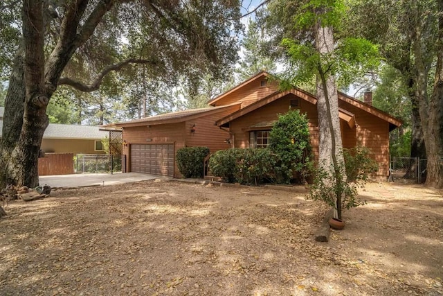 8516 Valley View Trl, Pine Valley, CA 91962 - view of home's exterior with concrete driveway and a garage