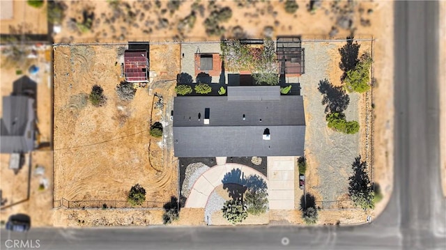 7495 Balsa Ave, Yucca Valley, CA 92284 - aerial view of property and surrounding area