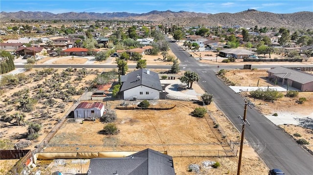 7495 Balsa Ave, Yucca Valley, CA 92284 - aerial perspective of suburban area with mountains