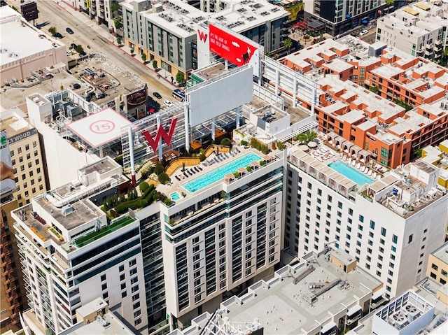 6250 Hollywood Blvd Unit 7G, Los Angeles, CA 90028 - view of urban area featuring a pool area