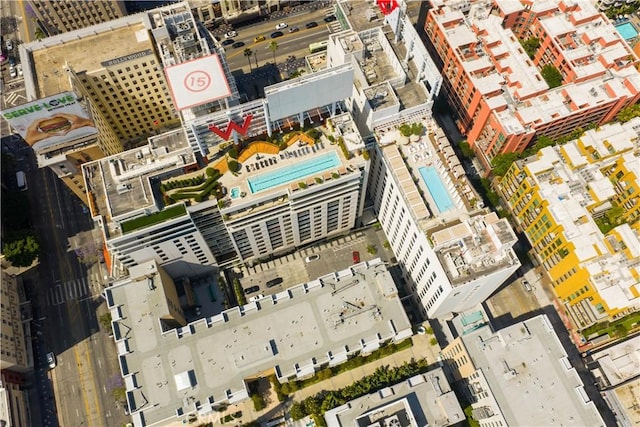 6250 Hollywood Blvd Unit 7G, Los Angeles, CA 90028 - aerial view of a pool