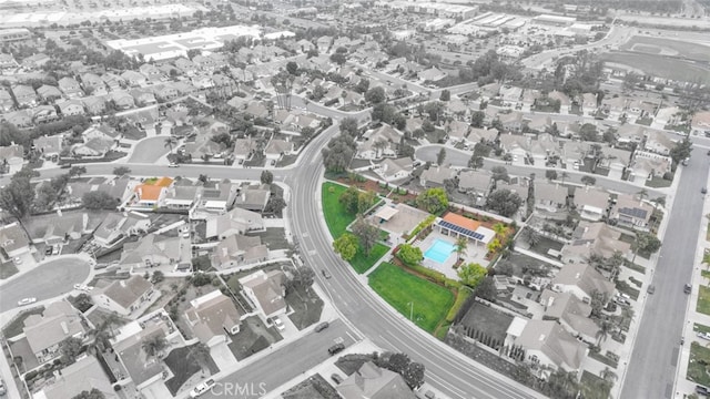 40280 Mimulus Way, Temecula, CA 92591 - aerial view of residential area with property boundaries highlighted