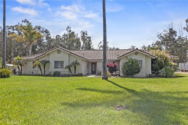 1350 Cardo Way, Nipomo, CA 93444 - single story home with stucco siding, a front yard, and a tile roof