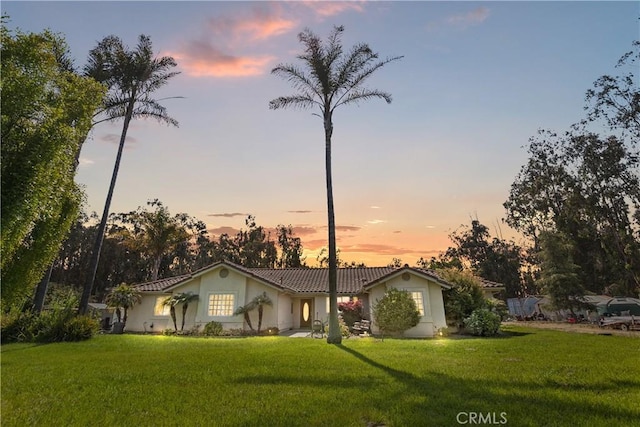 1350 Cardo Way, Nipomo, CA 93444 - ranch-style house featuring a front lawn, stucco siding, and a tiled roof
