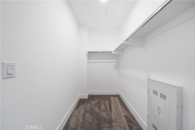 709 E Walnut St Unit 415, Pasadena, CA 91101 - spacious closet featuring dark colored carpet