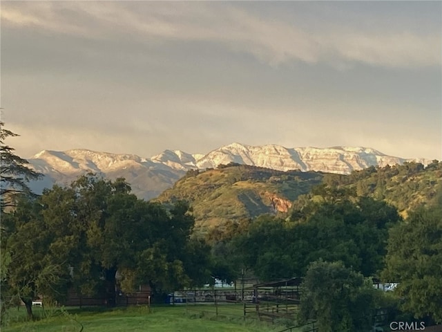 240 Portal St, Oak View, CA 93022 - mountain view with rural landscape