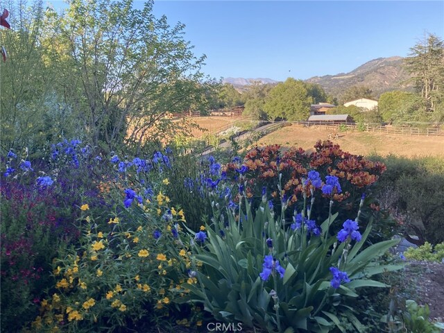 240 Portal St, Oak View, CA 93022 - view of yard with a mountain view
