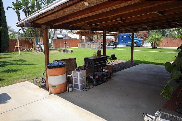 5685 Ptolemy Way, Jurupa Valley, CA 91752 - view of patio featuring a playground