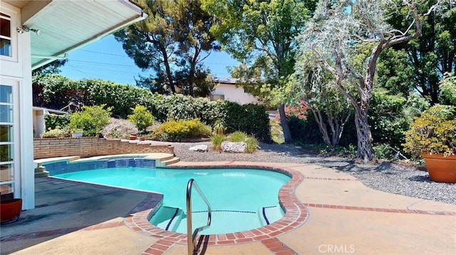 12 Pinto Ln, Rolling Hills Estates, CA 90274 - view of swimming pool featuring a patio
