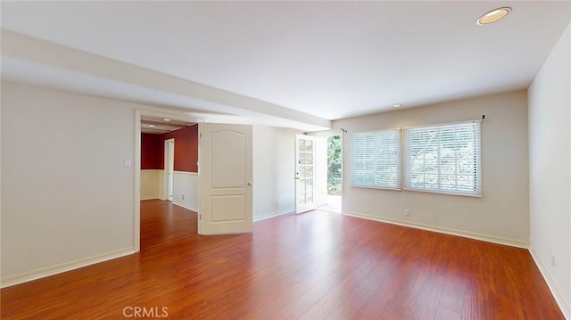 12 Pinto Ln, Rolling Hills Estates, CA 90274 - spare room with wood finished floors and recessed lighting