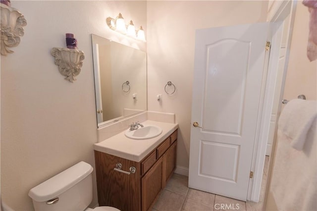 337 W Trenton Ave, Clovis, CA 93619 - bathroom featuring vanity and tile patterned floors