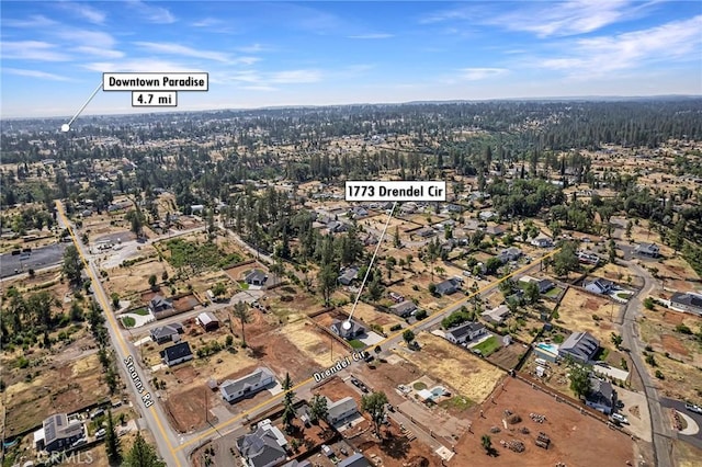 1773 Drendel Cir, Paradise, CA 95969 - aerial view of property's location