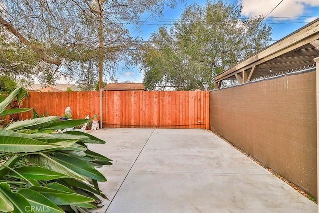 2025 N Buena Vista St, Burbank, CA 91504 - fenced backyard with a patio