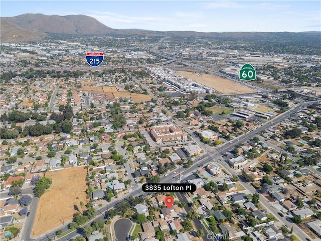 3825 Lofton Pl, Riverside, CA 92501 - view of property location with mountains