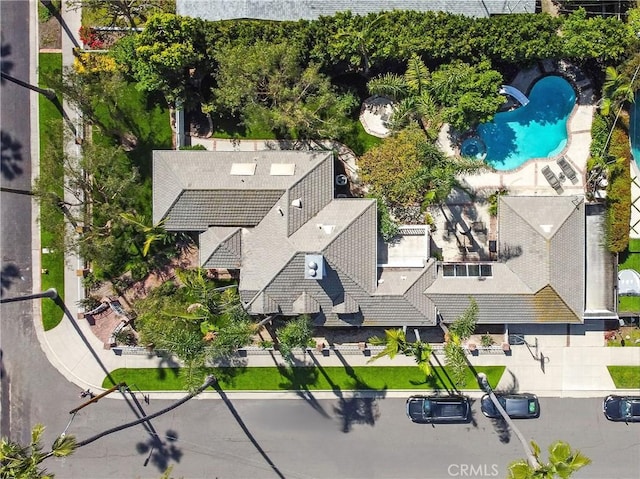 4455 Atoll Ave, Sherman Oaks, CA 91423 - bird's eye view of a pool