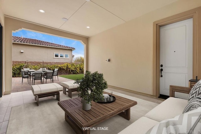 2527 Wellspring St, Carlsbad, CA 92010 - view of patio with outdoor dining area and an outdoor hangout area