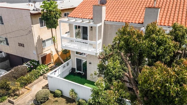 2310 Vanderbilt Ln Unit 4, Redondo Beach, CA 90278 - view from above of property