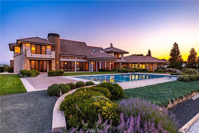 2340 Battering Rock Rd, Templeton, CA 93465 - swimming pool featuring a patio