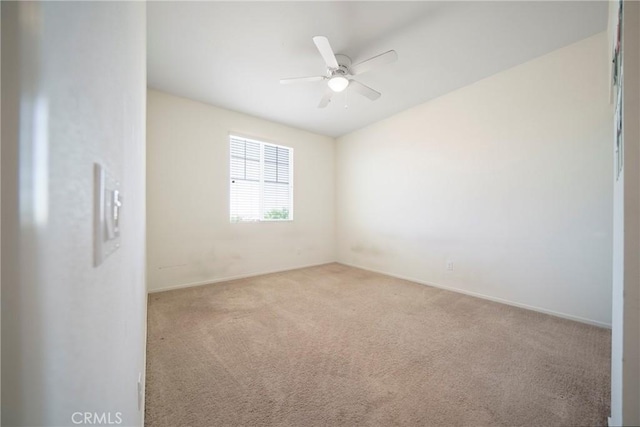 1172 Poinsettia Cir, Calimesa, CA 92320 - carpeted empty room featuring ceiling fan and baseboards