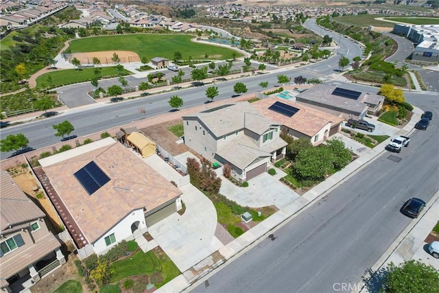 1172 Poinsettia Cir, Calimesa, CA 92320 - aerial view of property's location with nearby suburban area