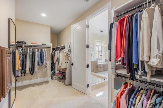6286 Belmont Trail Ct, San Diego, CA 92130 - walk in closet with carpet floors