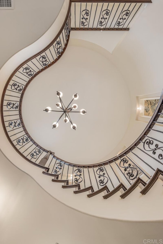 6286 Belmont Trail Ct, San Diego, CA 92130 - detailed view of a chandelier