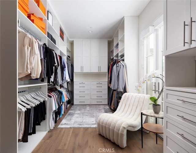 112 Mountain Sky, Irvine, CA 92602 - walk in closet with wood finished floors