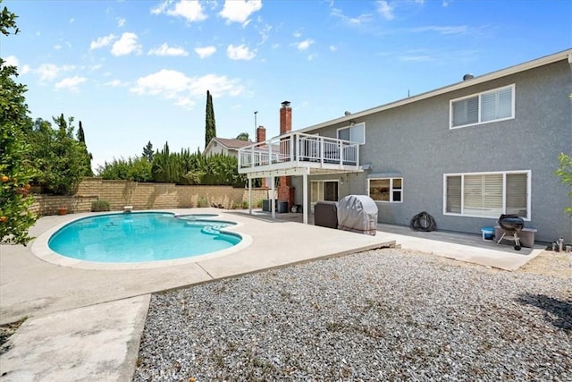 10586 Ring Ave, Rancho Cucamonga, CA 91737 - view of pool with a fenced backyard and a patio