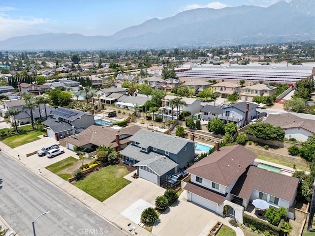 10586 Ring Ave, Rancho Cucamonga, CA 91737 - aerial perspective of suburban area featuring mountains